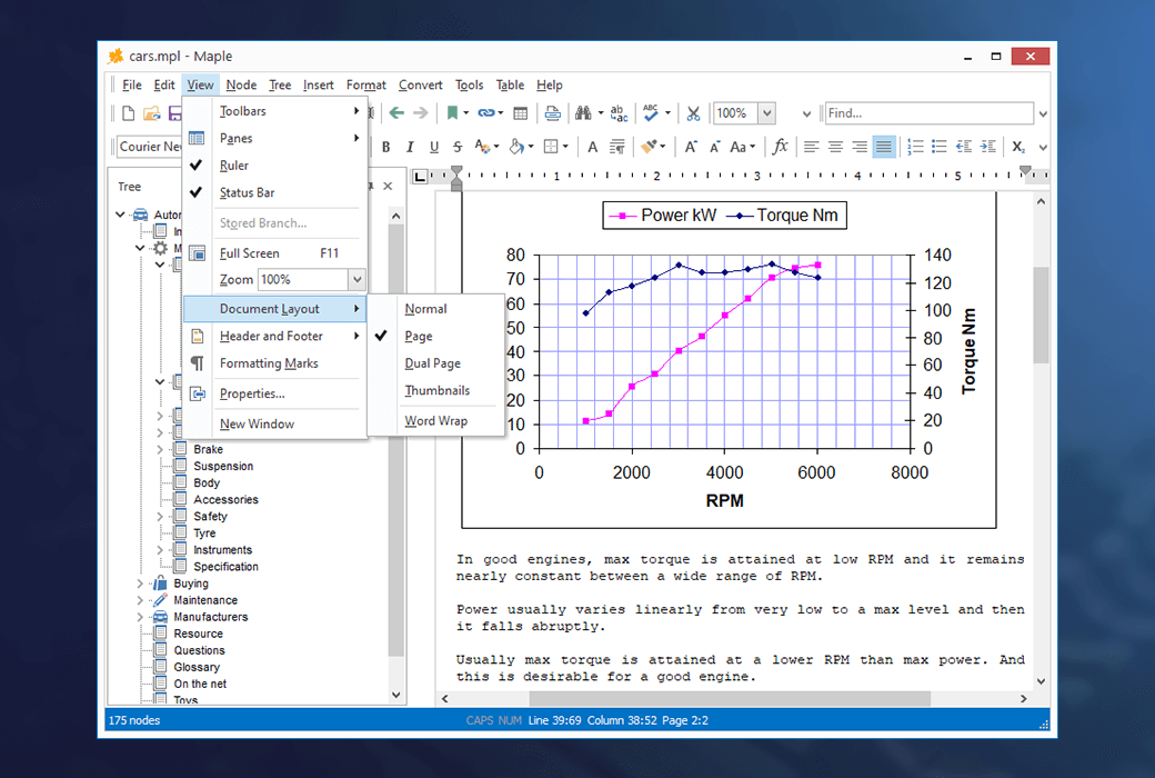 Crystal Office Maple 软件界面